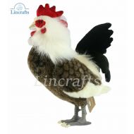 Hansa Toy International Cockerel, Rooster, Plush Soft Toy Bird by Hansa. Sold by Lincrafts. 4170