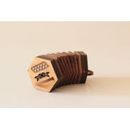 /RedColibriWood Concertina - accordion - a miniature copy - present - miniature musical instrument