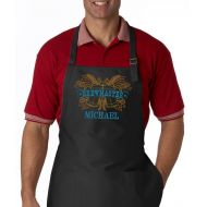 /SimplyCustomLife Personalized Brewmaster Embroidered Apron