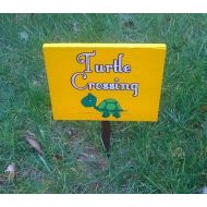/ThePaperPlaceAndMore Outdoor Turtle Sign, Outdoor Signs, Turtle Decor, Turtle Decorations, Turtle Gifts, Pet Turtle, Bright Outdoor Sign, Large Outdoor Sign