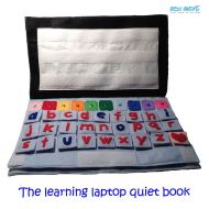 SewSmartHome The Learning Laptop Quiet Book