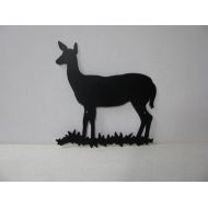 CabinHollowSelect Deer Doe 003 Large Wildlife Metal Art Silhouette