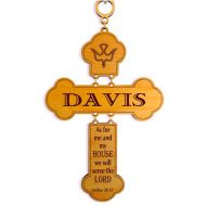 /GreatDecorativeCross Christian Gifts for Family - Home Religious Gift - Housewarming Cross - Personalized New Home Gift