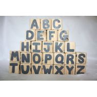 PetersHandcrafted Wood Letter Blocks