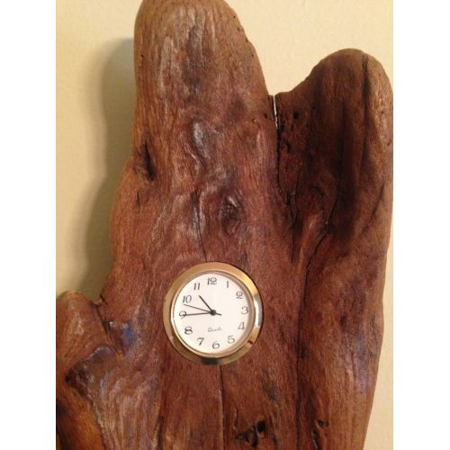  TheArtistStore Oak Driftwood Clock