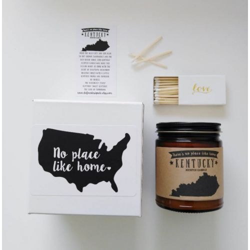  DefineDesignEtc Georgia Scented Candle Missing Home Homesick Gift Moving Gift New Home Gift No Place Like Home State Candle Thinking of You Christmas Gift