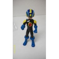 Toyscomics Mega Man Vintage CSST Capcom Blue And Yellow Jointed Loose Action Figure 5.75 Tall No Accessories See Item Description