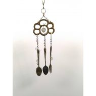 KBCraftCompany Wind Chime, Unique Wind Chimes, Metal Wind Chimes, Recycled Garden Art