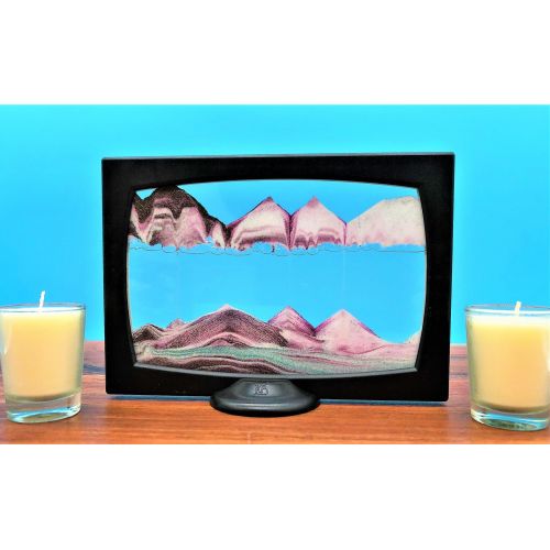  KBCollectionSandArt Screenie Two-Tone (Black/ White) Moving Sand Art- KB Collection