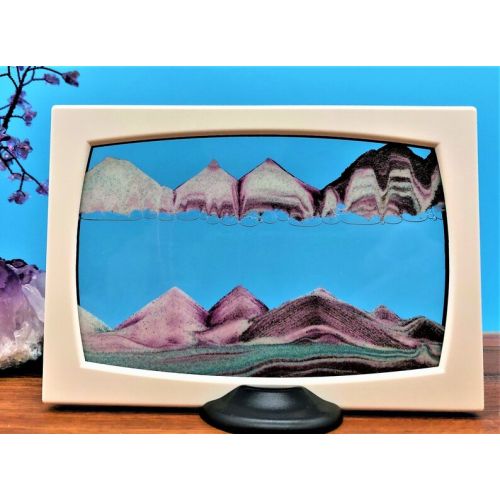  KBCollectionSandArt Screenie Two-Tone (Black/ White) Moving Sand Art- KB Collection