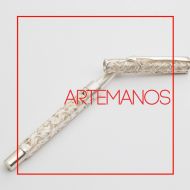 /ARTEMANOSSA StatementFiligree Silver Pen, Handmade pen, Office, Gifts for Valentines Day
