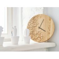 DABADesign Oak Wood Wall Clock ALBERTS