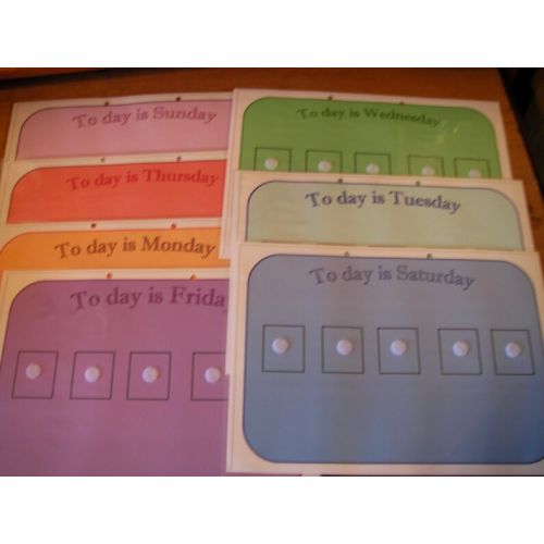  Wearespecialkids holiday/School/ everyday schedule folder
