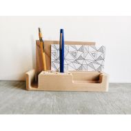 MinimumDesign Desk Organizer Dock Stand design minimalist printed in 3D in Wood COCO / modern and original gift