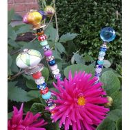 TreeBlingandMore Decorative Garden Plant Stakes Bling, Fairy Wand, Yard decor, Garden ornaments, Yard Art