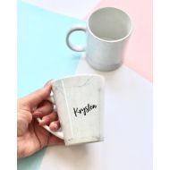 /FrazzleFlorrie Personalised Mug, Marble Mug, Custom Mug, Ceramic mug, Marble, Custom Marble mug, coffee mug, Valentines Day, gift for her, Valentines gift
