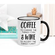 /TheGiftableGoodies Wine Lovers Gift | Coffee Quote Mugs | Funny Wine Mug | Wine Gifts for Her | Funny Office Mugs | Gift for Coworker | Funny Coffee Cup