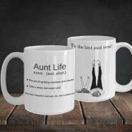 /ChateauxCreations Auntie Mugs With Sayings Most Popular Item- Popular Right Now Top Selling Items Sister In Law Gift- 40th Birthday Gift Most Sold Items