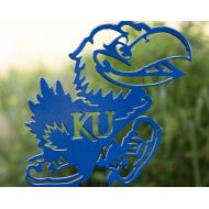 SteelDesignsUSA Kansas University - Jayhawks - KU - Garden Decor - Outdoor Decor - sign - NCAA - Lawn Decoration