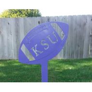 SteelDesignsUSA Kansas State University - Wildcats - K-State - Powercat - Garden Decor - Outdoor Decor - sign - NCAA - Lawn Decoration - Football
