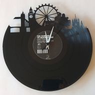 VinylDesignArt Vinyl Record Clock (London)
