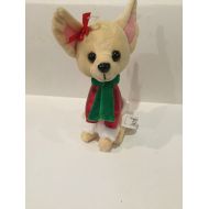 CPJCollectibles Vintage Applause Taco Bell Dog 6 Stuffed Animal Plush Chihuahua Girl Chihuahua - Rare Fast Food Nostalgia