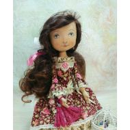 /TattyDolls Textile handiwork doll named Mary