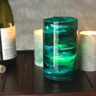 EvergreenAndElm Glass Candle Holder, Candle Lantern