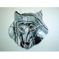 Rdjglass4u stained glass Wolf