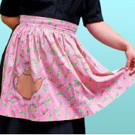 /TheBunnyHop Teapot and Candy Vintage Apron