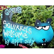 Rynski Squirrel Sign: Protect Your Yard and Garden