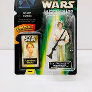 Halfpintsalvage Luke Skywalker Posable Figure, 90s Kenner Star Wars Toy, Blaster Rifle & Binoculars, Vintage Gift Men