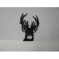 Cabinhollow Buck 005 Deer Head Metal Silhouette
