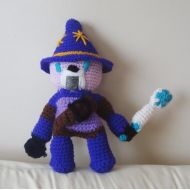 /Earflaphats Crochet Toys Christmas Gifts For Boys Purple Sparlock Birthday Gift kids