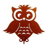 Swenproducts Hand Made Owl Teachers Copper Yard Art *NEW*