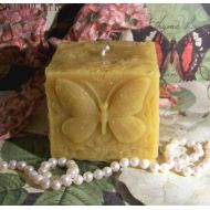 /Catfishcreekcandles Beeswax Butterfly Candle