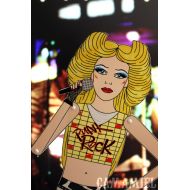 /Camamiel Hedwig and the angry inch tribute fan art paper doll assembled articulated musical John Cameron Mitchell