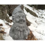 WestWindHomeGarden Gnome Named Gneil, Painted Concrete Garden Gnomes