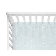 ModFox Fitted Crib Sheet Mint Freeform Arrow - Mint Crib Sheet - Arrow Crib Sheet - Arrow Crib Bedding - Baby Bedding - Organic Sheet - Minky Sheet
