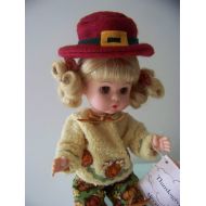 Danishjane Thanksgiving madame alexander 8 in doll with turkey mib
