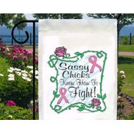 SabellasEmporium Sassy Chicks Know How To Fight New Small Garden Flag