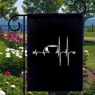 SabellasEmporium Coffee Heartbeat New Small Garden Yard Flag Banner Decor Humor Gifts Business