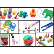 CuriousMindsBusyBags Busy Bag Activity Bundle of 10 Activities - Toddler and Preschool