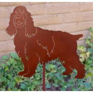 HauteSteel Cocker Spaniel, Garden Stake, Pet Memorial, Ornament, Steel Yard Art, Dog Breed Specific, Rustic