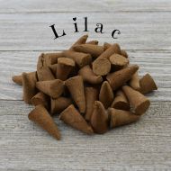 CherryPitCrafts Lilac Incense Cones - Hand Dipped Incense Cones