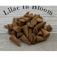 CherryPitCrafts Lilac In Bloom Incense Cones - Hand Dipped Incense Cones