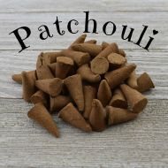 /CherryPitCrafts Patchouli Incense Cones - Hand Dipped Incense Cones