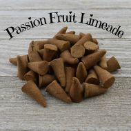 /CherryPitCrafts Passion Fruit Limeade Incense Cones - Hand Dipped Incense Cones