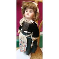 FashionanticVintage Antique French doll. S.F.BJ. /bisque and composition doll