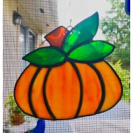 HappyArtGlass Stained Glass Pumpkin